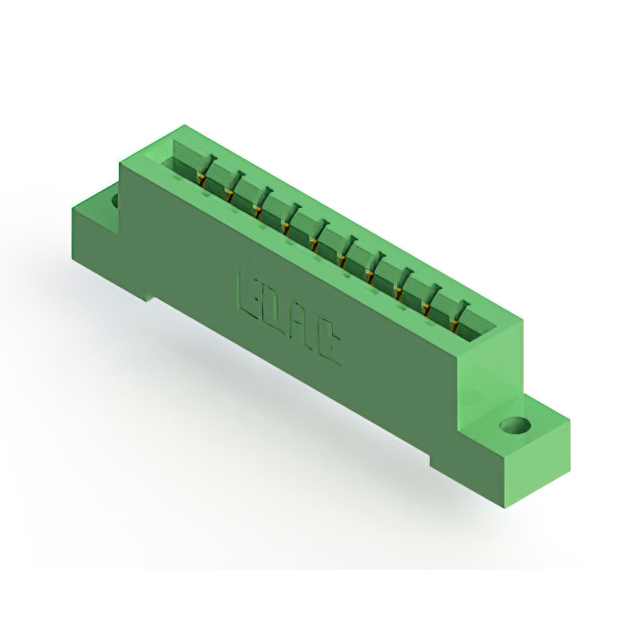 CONN EDGE SGL FMALE 10POS 0.156