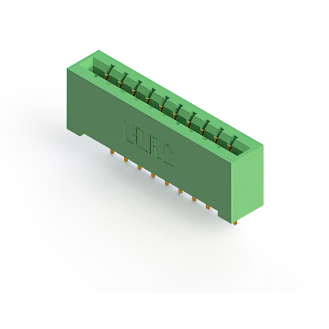 CONN EDGE SGL FMALE 10POS 0.156