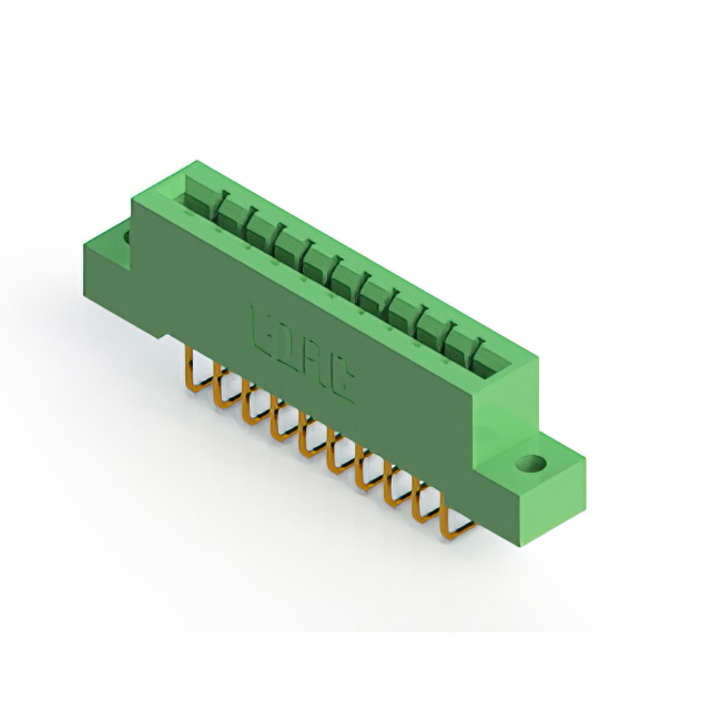 CONN EDGE SGL FMALE 10POS 0.156