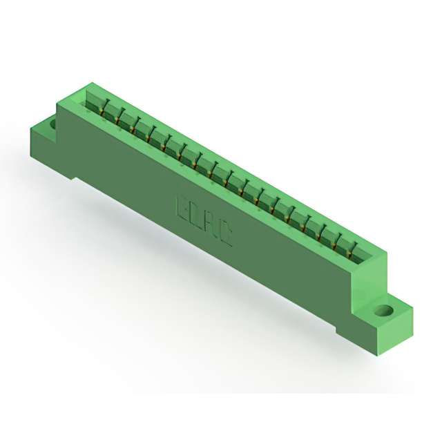 CONN EDGE SGL FMALE 17POS 0.156
