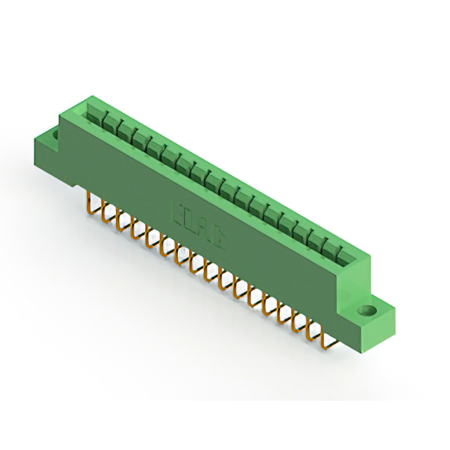 CONN EDGE SGL FMALE 17POS 0.156
