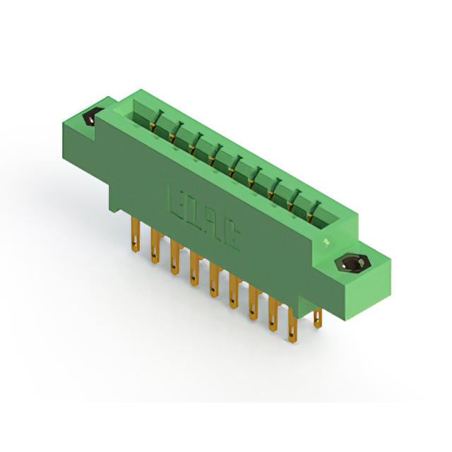 CONN EDGE DUAL FMALE 18POS 0.156