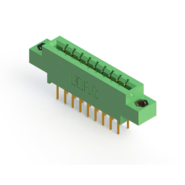CONN EDGE DUAL FMALE 18POS 0.156