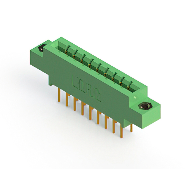 CONN EDGE DUAL FMALE 18POS 0.156