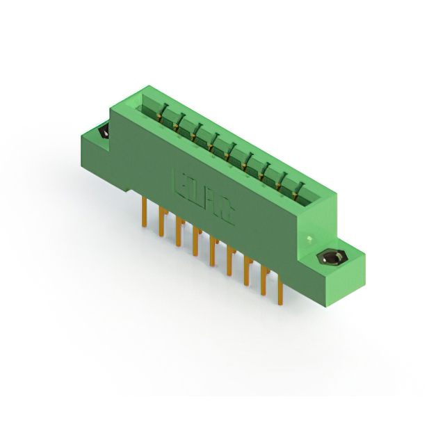 CONN EDGE DUAL FMALE 18POS 0.156