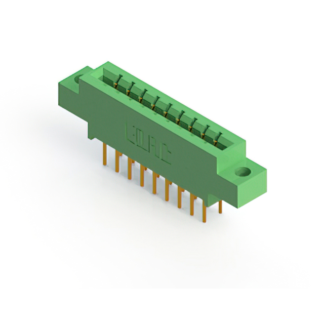 CONN EDGE DUAL FMALE 18POS 0.156