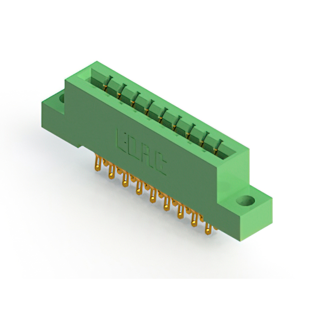CONN EDGE DUAL FMALE 18POS 0.156