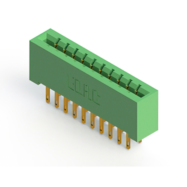 CONN EDGE DUAL FMALE 20POS 0.156