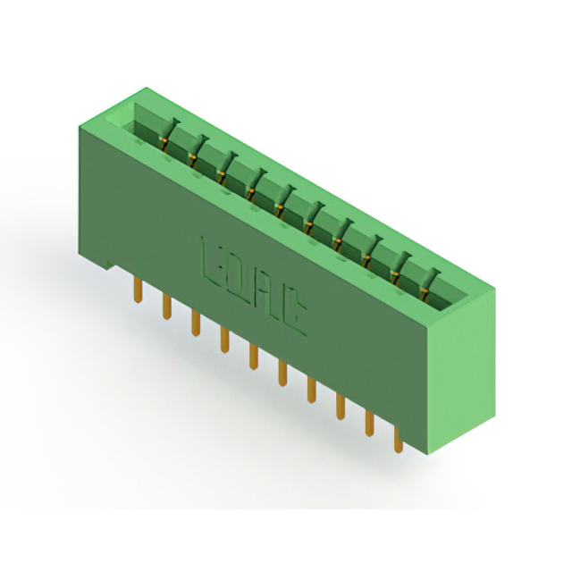 CONN EDGE DUAL FMALE 20POS 0.156