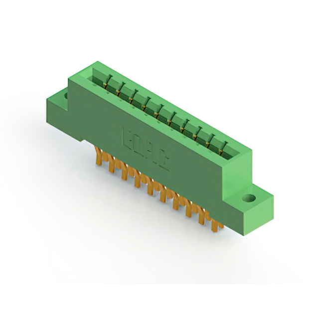 CONN EDGE DUAL FMALE 20POS 0.156