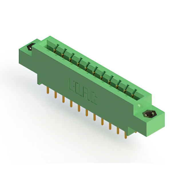 CONN EDGE DUAL FMALE 22POS 0.156