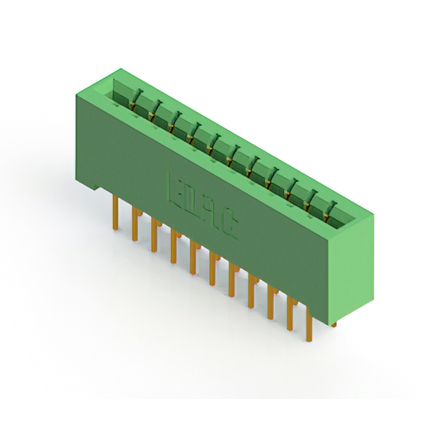 CONN EDGE DUAL FMALE 22POS 0.156