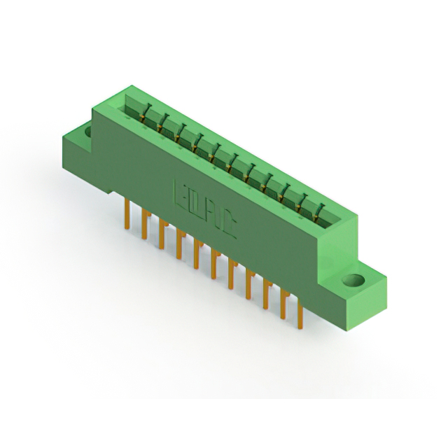 CONN EDGE DUAL FMALE 22POS 0.156