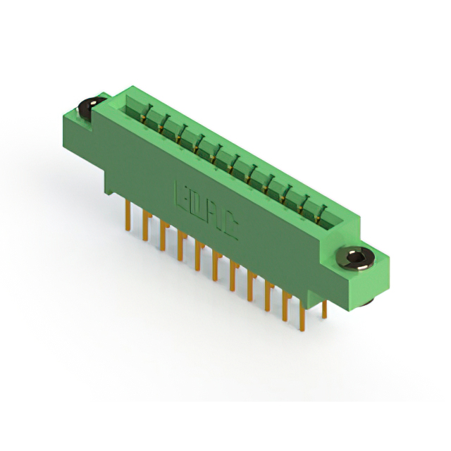 CONN EDGE DUAL FMALE 22POS 0.156