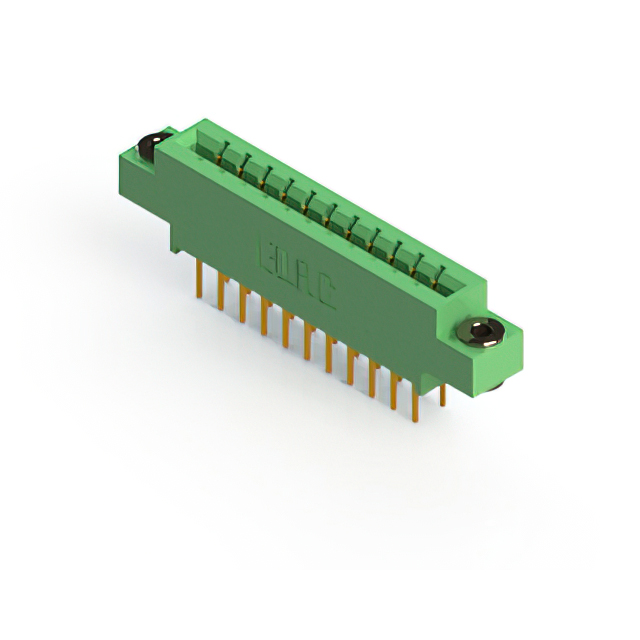 CONN EDGE DUAL FMALE 22POS 0.156