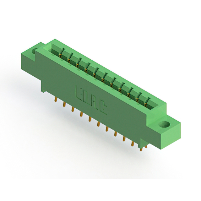 CONN EDGE DUAL FMALE 22POS 0.156