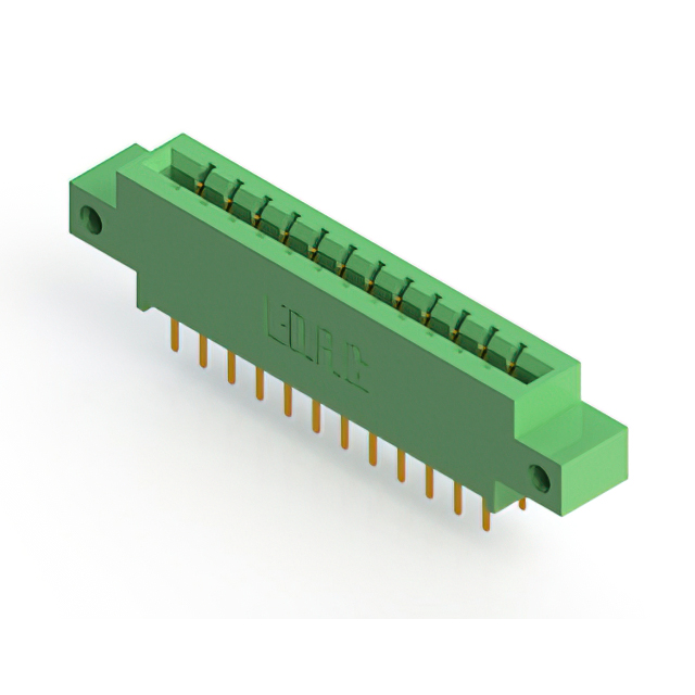 CONN EDGE DUAL FMALE 24POS 0.156