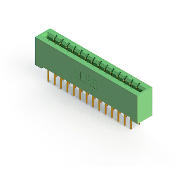 CONN EDGE DUAL FMALE 28POS 0.156