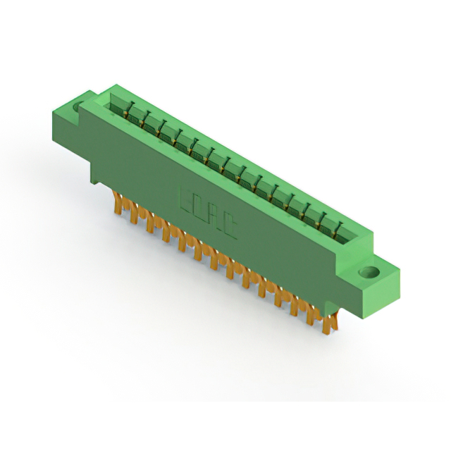 CONN EDGE DUAL FMALE 28POS 0.156