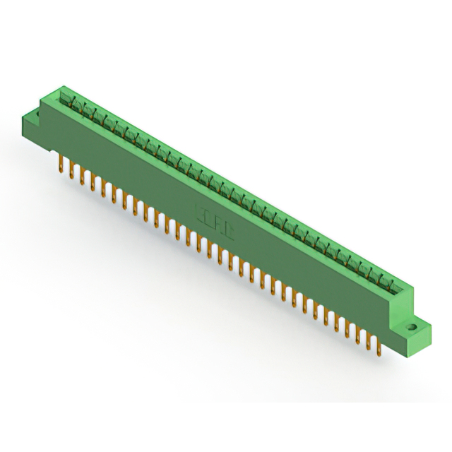 CONN EDGE DUAL FMALE 62POS 0.156