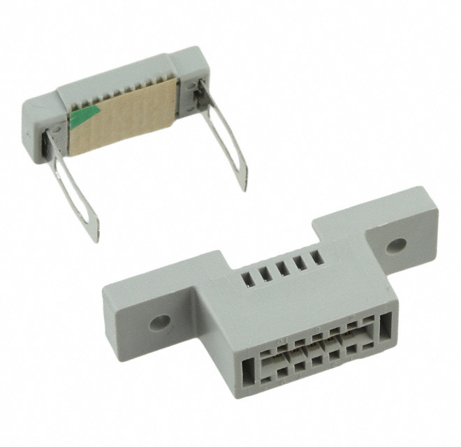 CONN EDGE DUAL FMALE 10POS 0.100