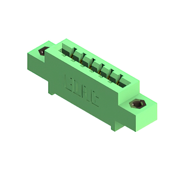 CONN EDGE SGL FMALE 6POS 0.156
