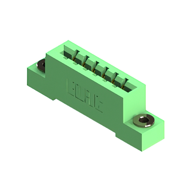 CONN EDGE SGL FMALE 6POS 0.156