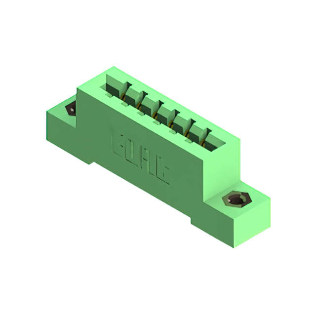 CONN EDGE SGL FMALE 6POS 0.156