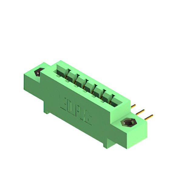 CONN EDGE SGL FMALE 6POS 0.156