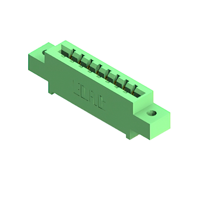 CONN EDGE SGL FMALE 8POS 0.156