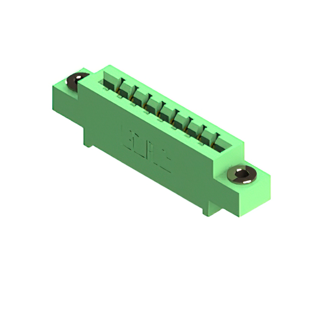 CONN EDGE SGL FMALE 8POS 0.156