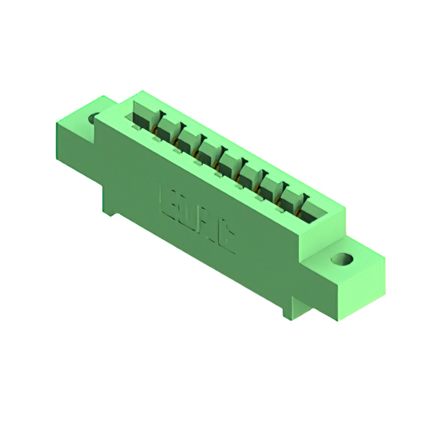 CONN EDGE SGL FMALE 8POS 0.156