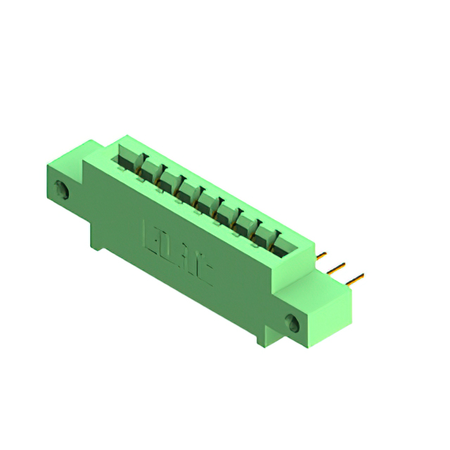 CONN EDGE SGL FMALE 8POS 0.156