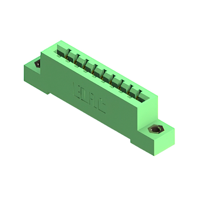 CONN EDGE SGL FMALE 9POS 0.156