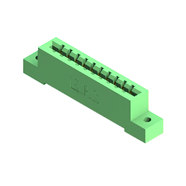 CONN EDGE SGL FMALE 10POS 0.156