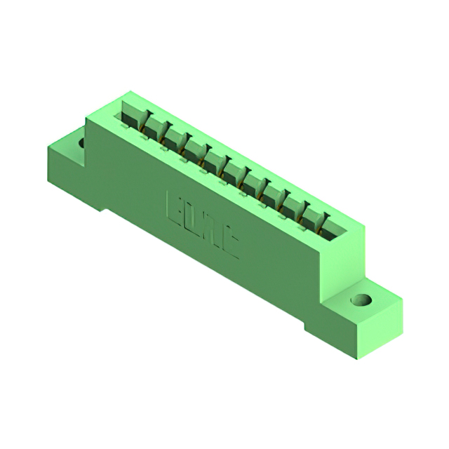 CONN EDGE SGL FMALE 10POS 0.156