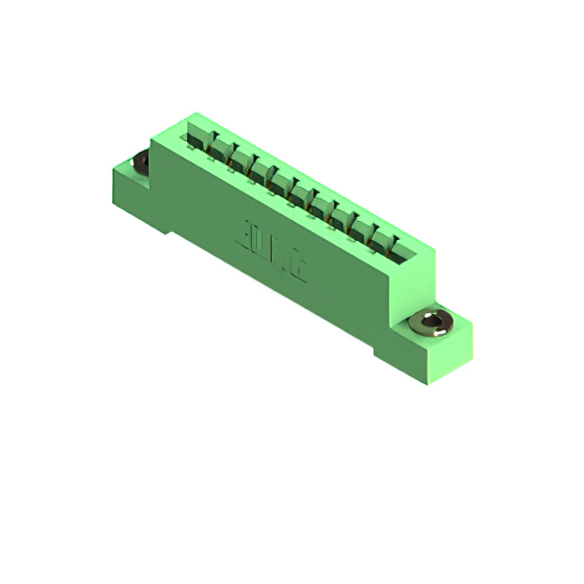 CONN EDGE SGL FMALE 10POS 0.156