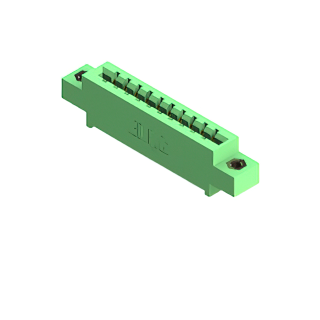 CONN EDGE SGL FMALE 10POS 0.156