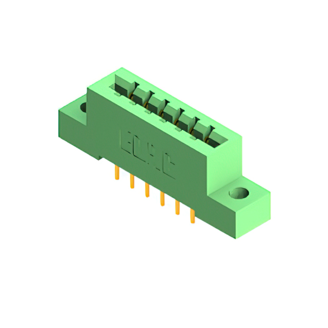 CONN EDGE DUAL FMALE 12POS 0.156