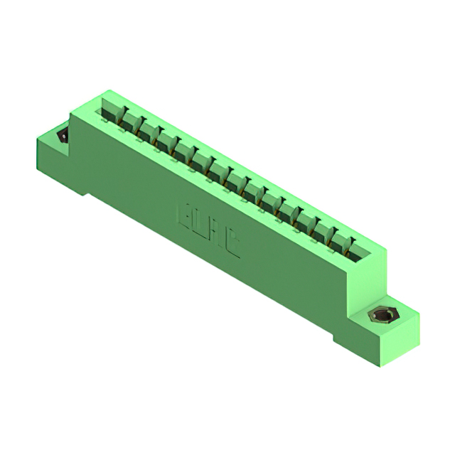 CONN EDGE SGL FMALE 14POS 0.156