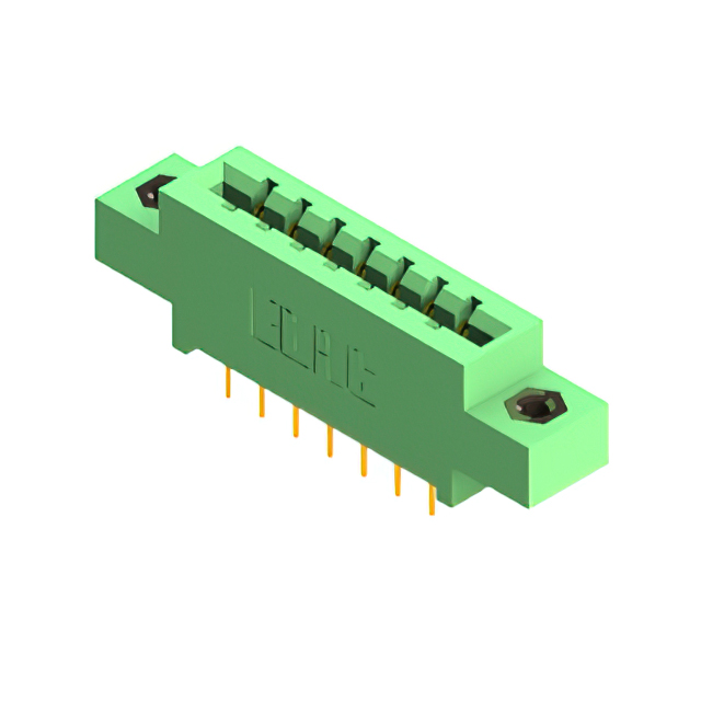 CONN EDGE DUAL FMALE 14POS 0.156