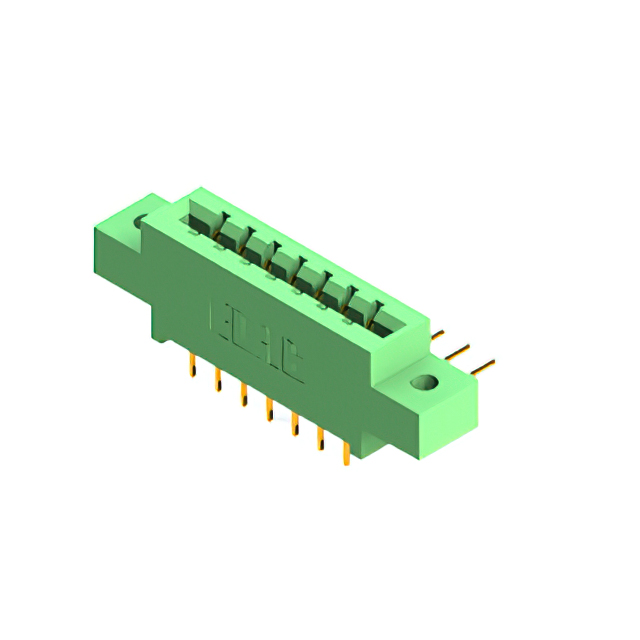 CONN EDGE DUAL FMALE 14POS 0.156