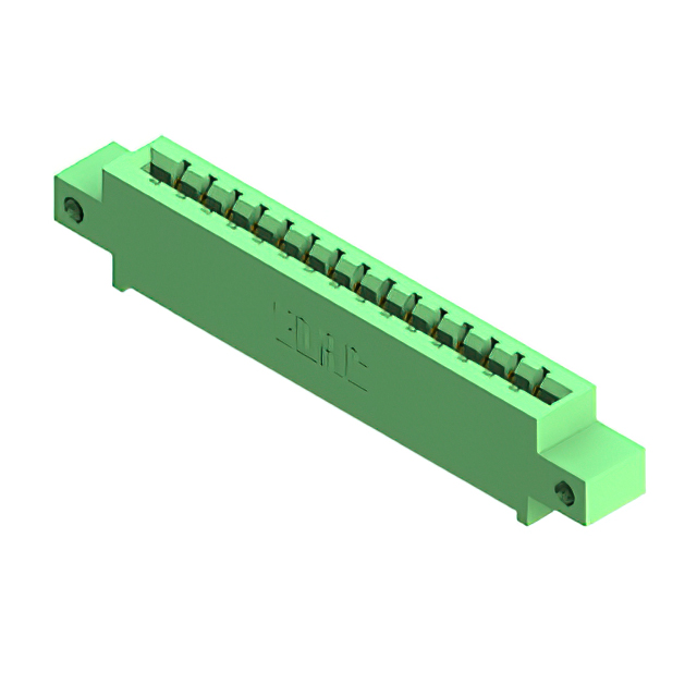 CONN EDGE SGL FMALE 15POS 0.156