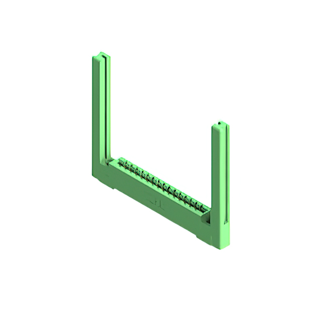 CONN EDGE SGL FMALE 15POS 0.156