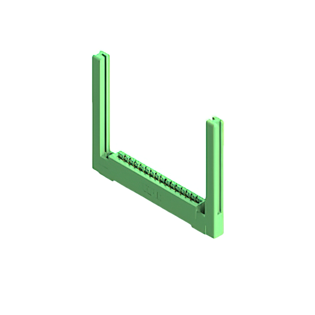 CONN EDGE SGL FMALE 15POS 0.156