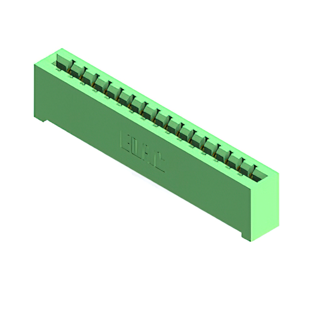 CONN EDGE SGL FMALE 16POS 0.156