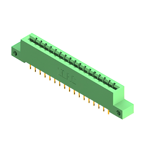 CONN EDGE SGL FMALE 17POS 0.156