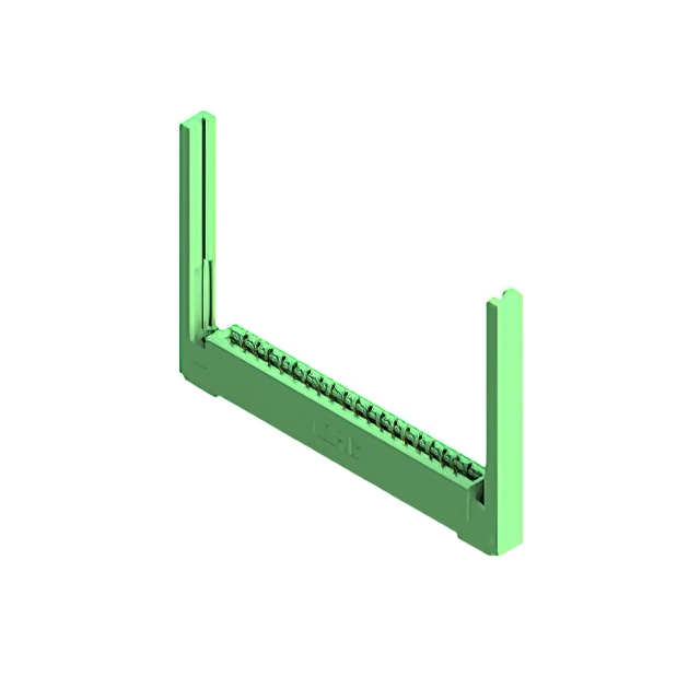 CONN EDGE SGL FMALE 19POS 0.156