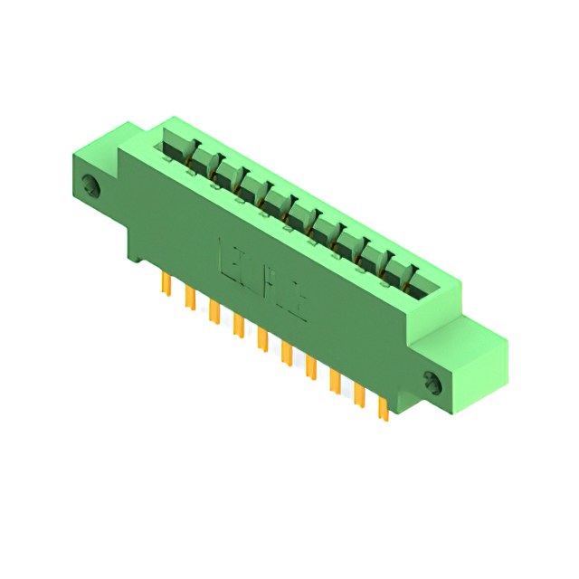 CONN EDGE DUAL FMALE 20POS 0.156