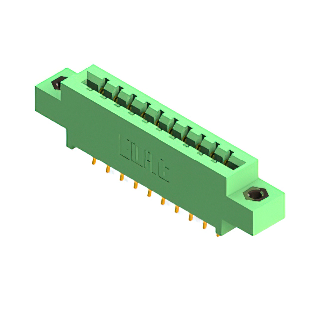CONN EDGE DUAL FMALE 20POS 0.156